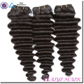 Para las mujeres negras New Hair Indian Deep Wave Raw Hiar Cutícula Alineada cabello humano